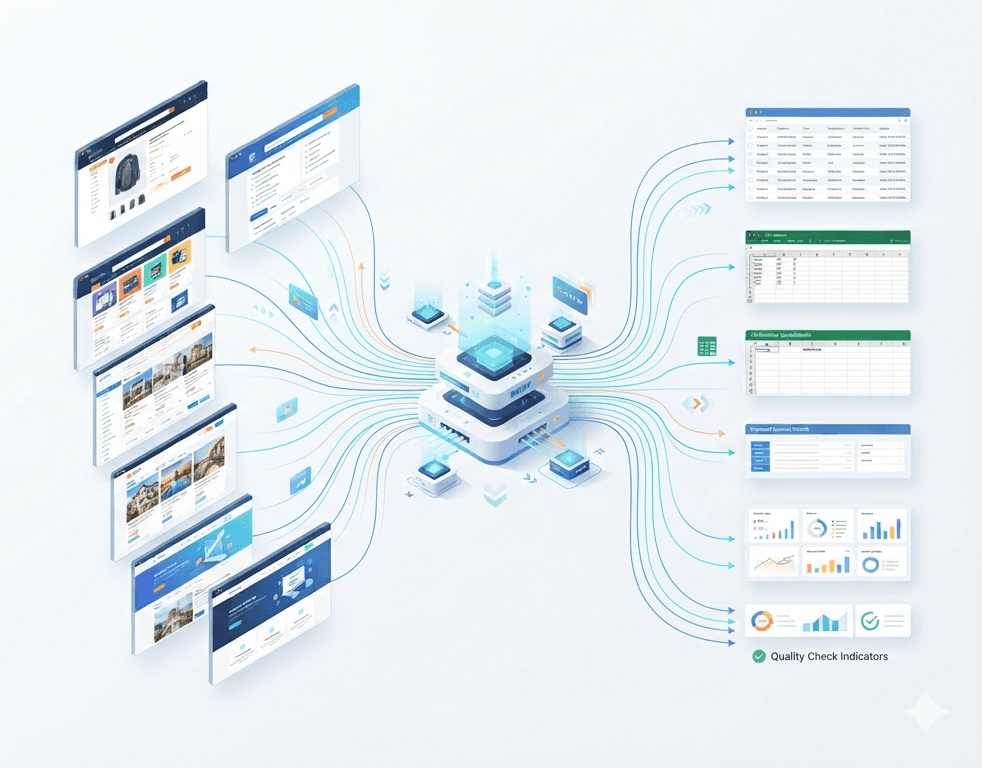Web scraping and data extraction