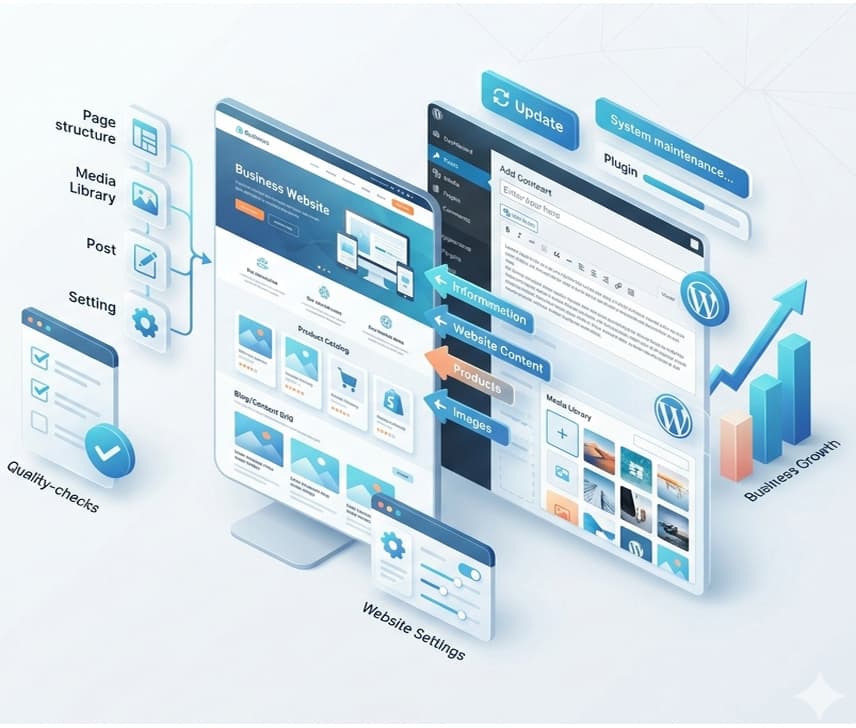 WordPress website support